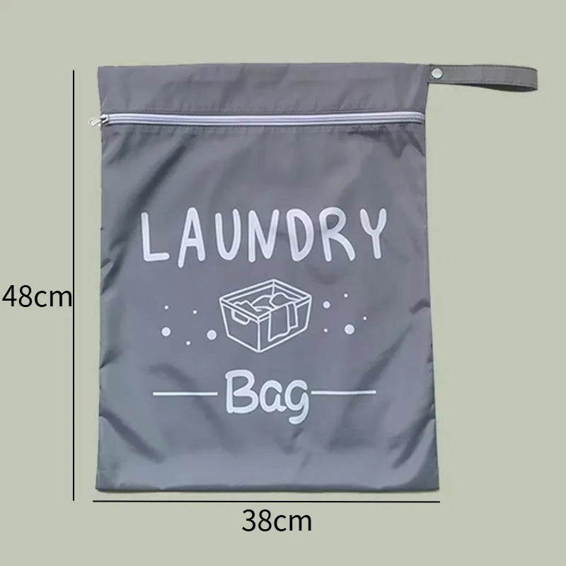 Large Travel Laundry Bag Waterproof Wet Dry Bags for Gym Clothes Swimming Yoga Machine Washable Dirty Clothes Organizer