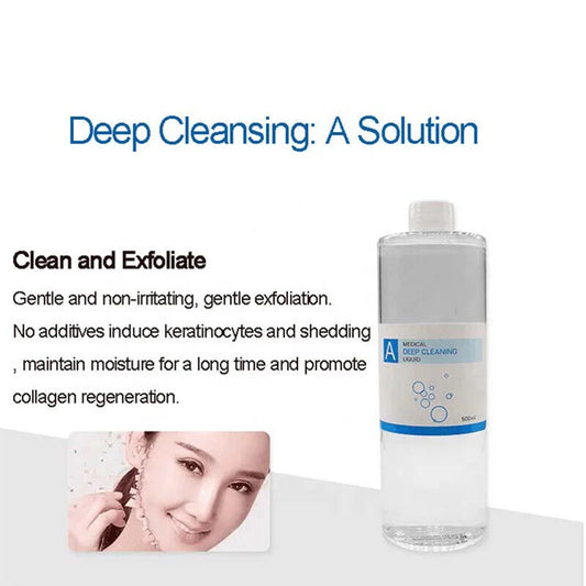 Aqua Peeling Solution Facial Serum for Dermabrasion Beauty Care Machine for Deep Clean Exfoliate Moisturize Repair and Soothe