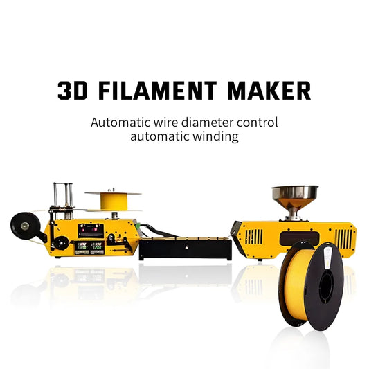 HT400 Extruder 3d Filament Maker 3D Filament Extruder Machine Desktop 3D Printing Consumables Extruder 1.75mm 2.85mm 3mm Nozzles