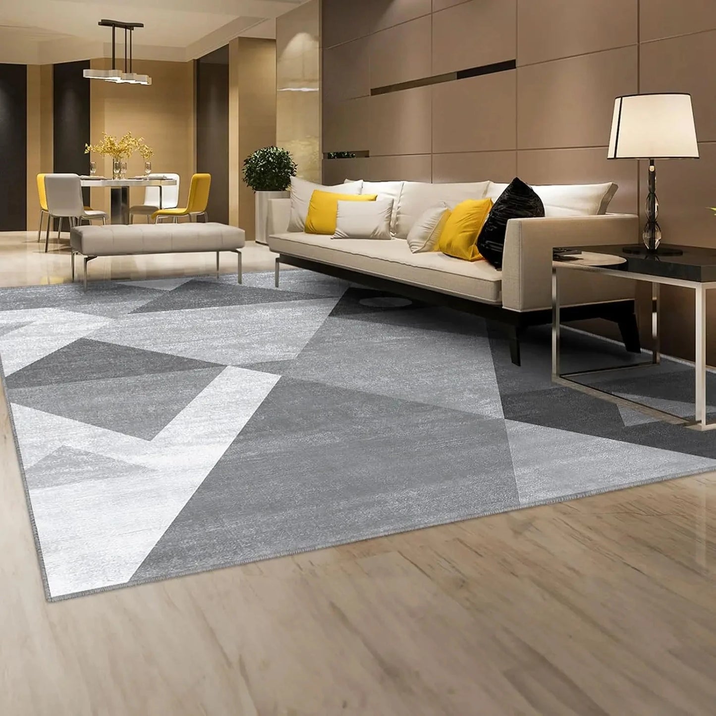 Modern Minimalist Living Room Carpet Durable and Easy-To-Clean Bedside Rug Sofa Coffee Table Foot Mat Retro Home Decoration