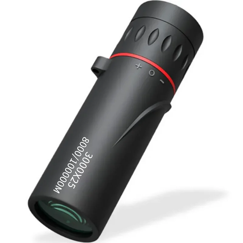 3000x25 monocular zoom HD remote professional monocular, mini portable telescope, suitable for outdoor camping and hunting