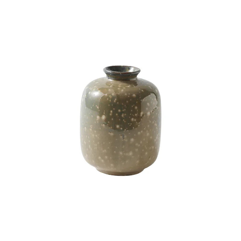 Ceramic Vase For Flower Decorative Vase For Table Ceramics & Pottery Flower Bottle 13.5CM High Living Room Accessories