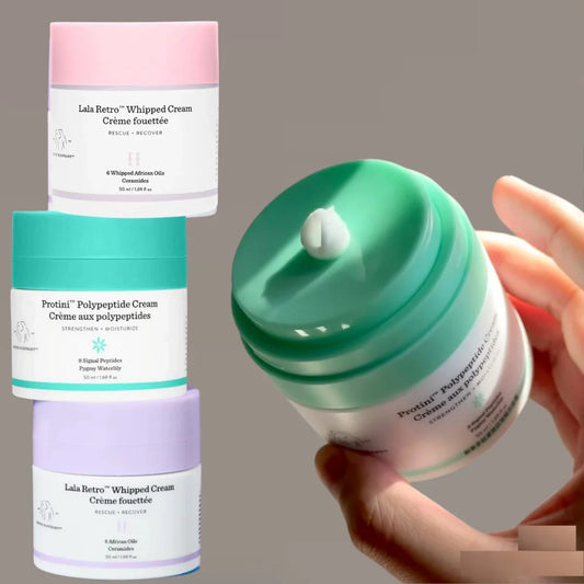 Lala Retro Whipped Cream Polypeptide Protein Strengthen Moisturize Anti-aging Primer Hydrating Face Cream Skin Care