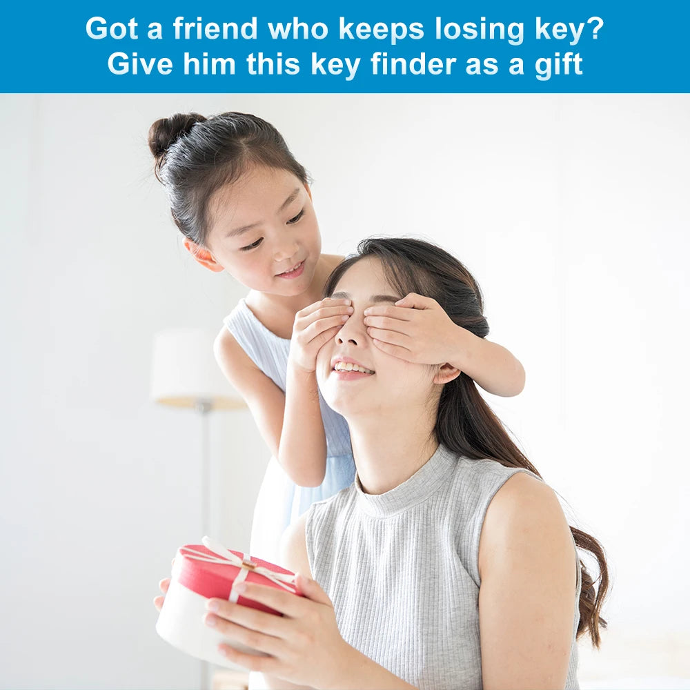 Retekess TH104 Wireless Key Finder RF Key Locator Pet Tracker Wallet Tracker Remote Control 1 RF Transmitter 6 Receiver