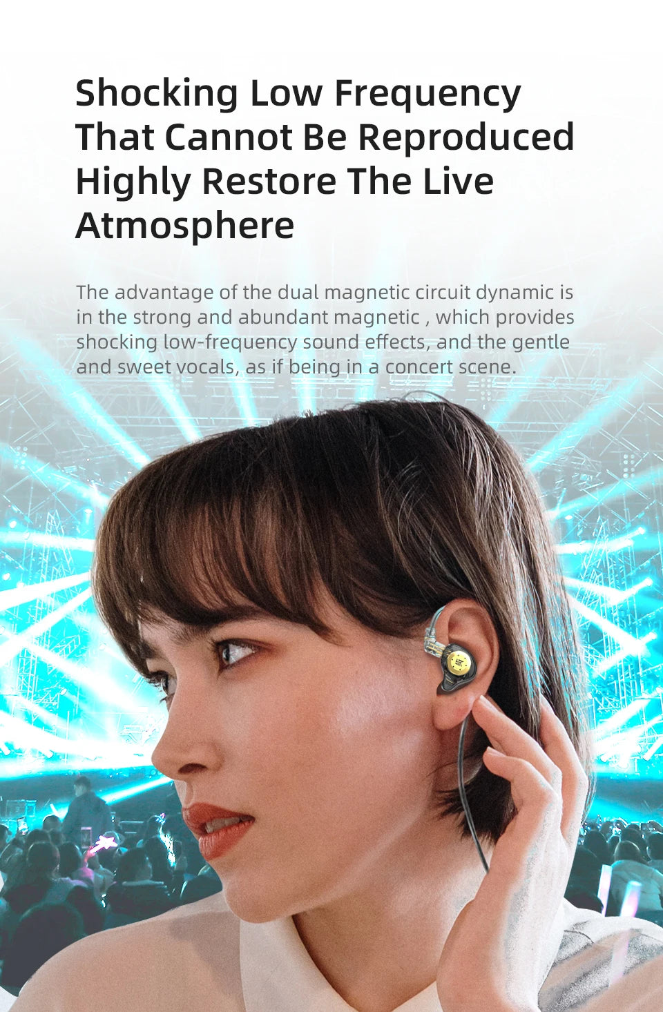 KZ EDX PRO Earphone 10mm Dual Magnetic Circuit Dynamic Drive HIFI Bass Earbud Sport Noise Cancelling Headset ZSN PRO ZSTX ZEX PR