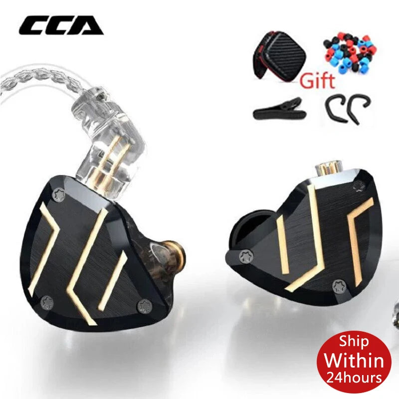 KZ ZSN Pro X Metal Bass Earphones 1BA+1DD Hybrid Technology HIFI In Ear Monitor Earphone Earbuds Sport Noise Cancelling Headset