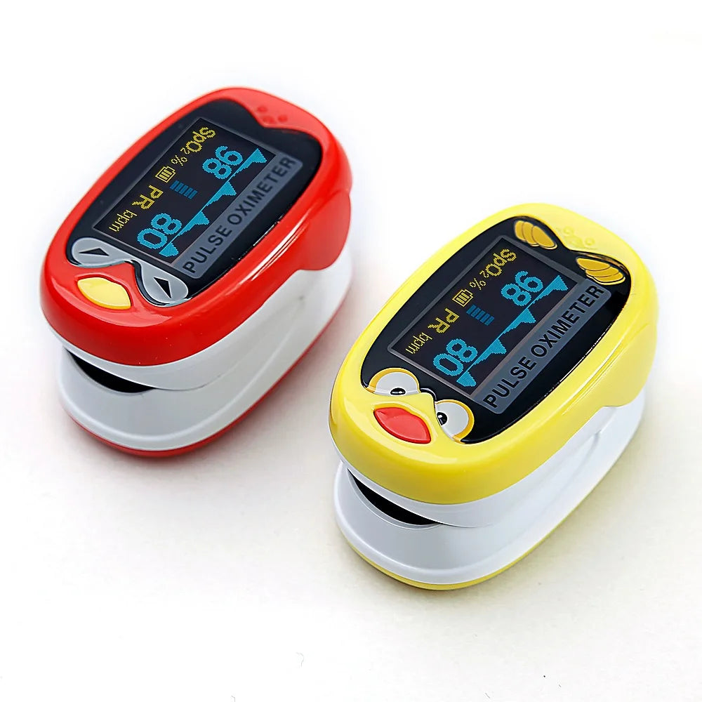 Adult & Child Finger Clip Pulse Child Oximeter Household Finger Clip Pulse Oximeter Oxygen Saturation Detector Oxygen Meter CE