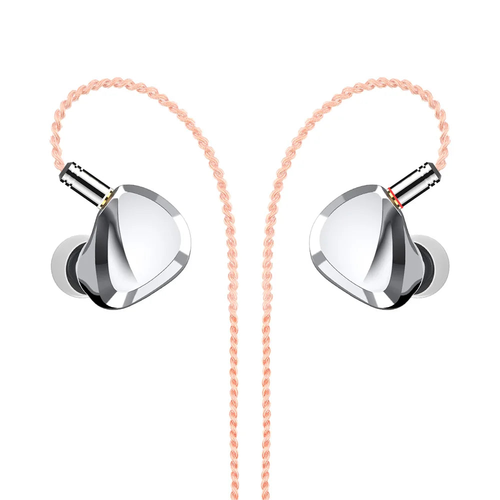 KZ ZSN Pro X Metal Bass Earphones 1BA+1DD Hybrid Technology HIFI In Ear Monitor Earphone Earbuds Sport Noise Cancelling Headset