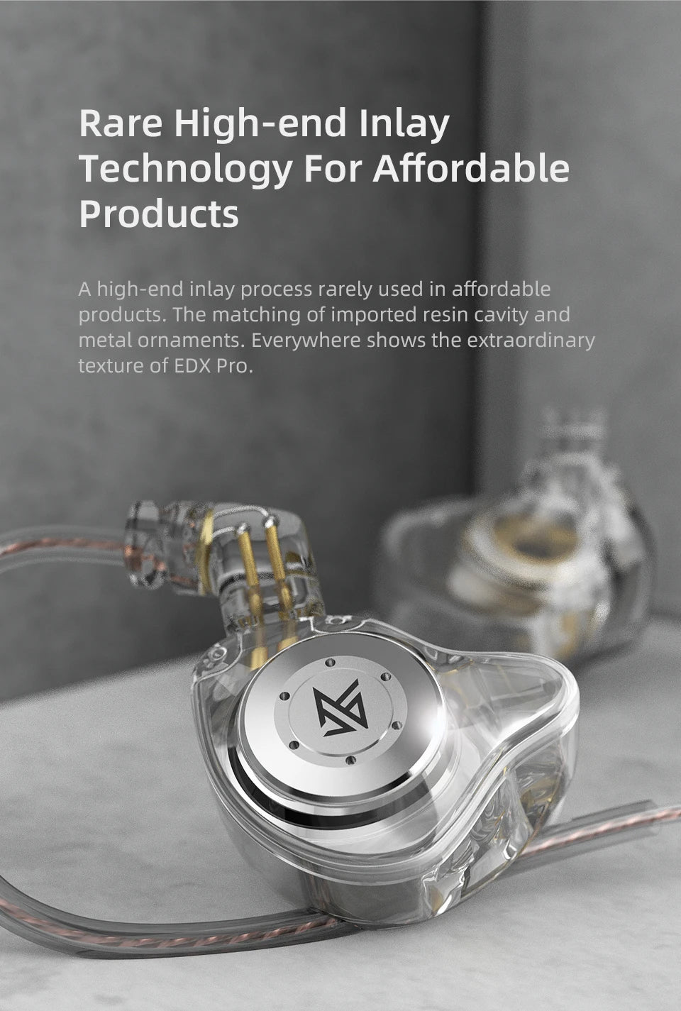 KZ EDX PRO Earphone 10mm Dual Magnetic Circuit Dynamic Drive HIFI Bass Earbud Sport Noise Cancelling Headset ZSN PRO ZSTX ZEX PR