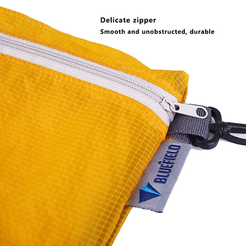 Outdoor Waterproof Bag Swimming Bag Pouch for Camping Hiking with Hook Zipper Storage Bag 4 Colors Pocket Pouch /JS