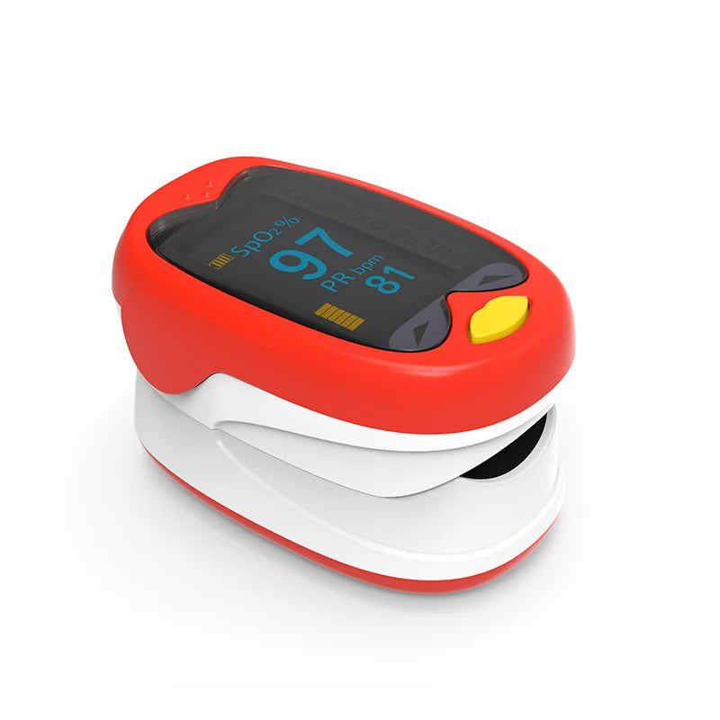 Adult & Child Finger Clip Pulse Child Oximeter Household Finger Clip Pulse Oximeter Oxygen Saturation Detector Oxygen Meter CE