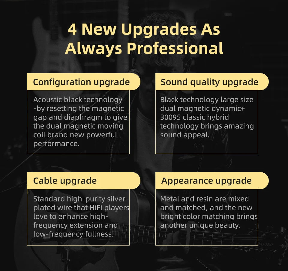 KZ ZSN Pro X Metal Earphones 1BA+1DD Hybrid Technology HIFI  Earbuds In Ear Monitor Headphone Sport Noise Cancelling Headset