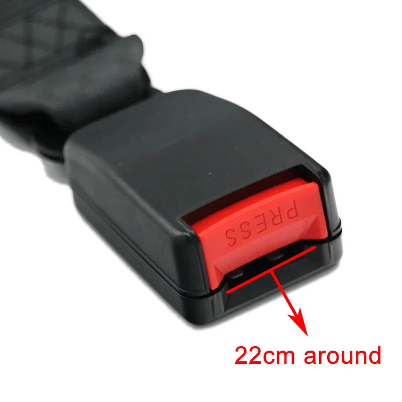 Universal Car Seat Belts Safety Belt Webbing Extender Auto Extension Buckle Seat Belts Extender Car Seat Belt Accessories