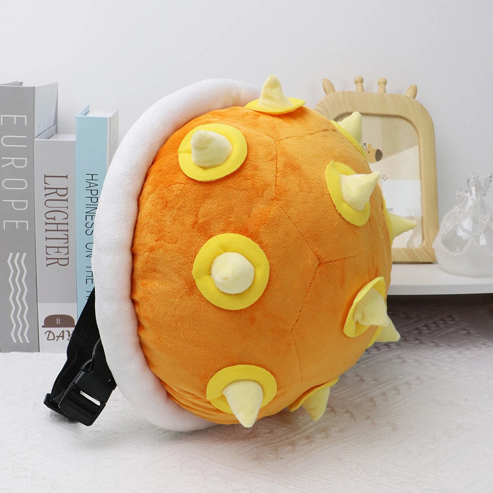 9 Styles Super Mario Plush Backpack Koopa Troopa Bowser Lemmy Yoshi Turtle Shell Stuffed Plushie Toys Cartoon Peluche Dolls Bag
