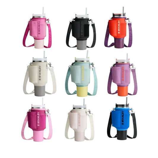 Water Bottle Carrier Water Bottle Holder Travel Essential Water Bottle Bag Carrier Cup Accessory for Stanley  40oz Tumbler