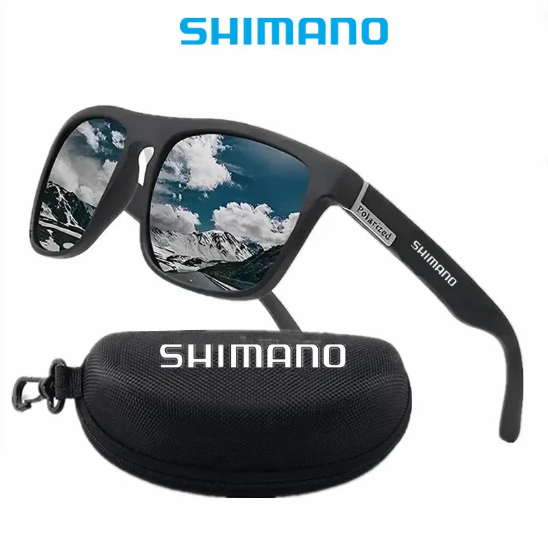 Classic Square Polarized Unisex Outdoor Sports Sunglasses for Fishing Hunting Cycling Driving Mountaineering UV400Anti-glare