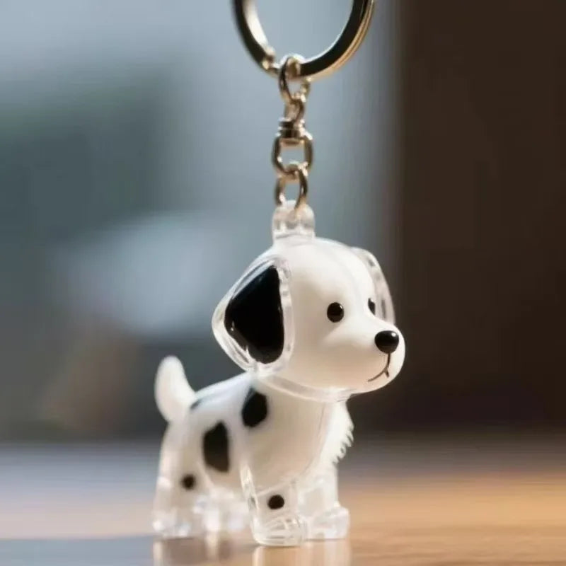 Dog Hair Storage Cute Pendant Keychain Bag Pendant Couple Car Key Chains  Souvenir Collection Gift Pet Hair Memorial Pet Lovers