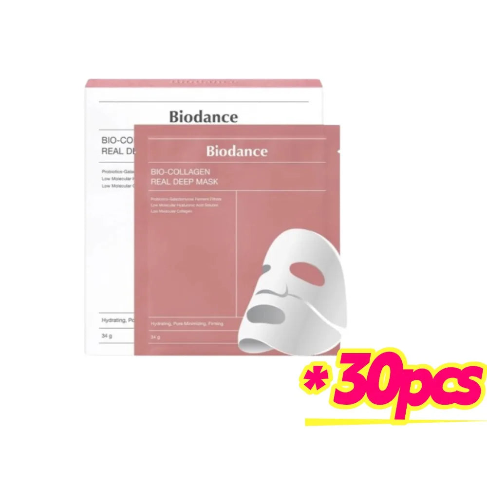 1/4PCS Biodance Bio-Collagen Moisturizing Hydrating Patch Mask Face Mask Deep Moisturizing For Women Skin Care