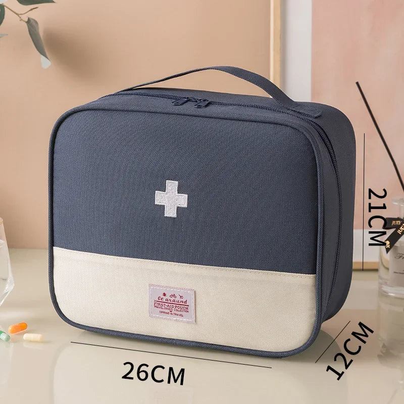 Portable Storage Bag First Aid Emergency Medicine Bag Outdoor Pill Survival Organizer Emergency Kits Package Travel Accessories