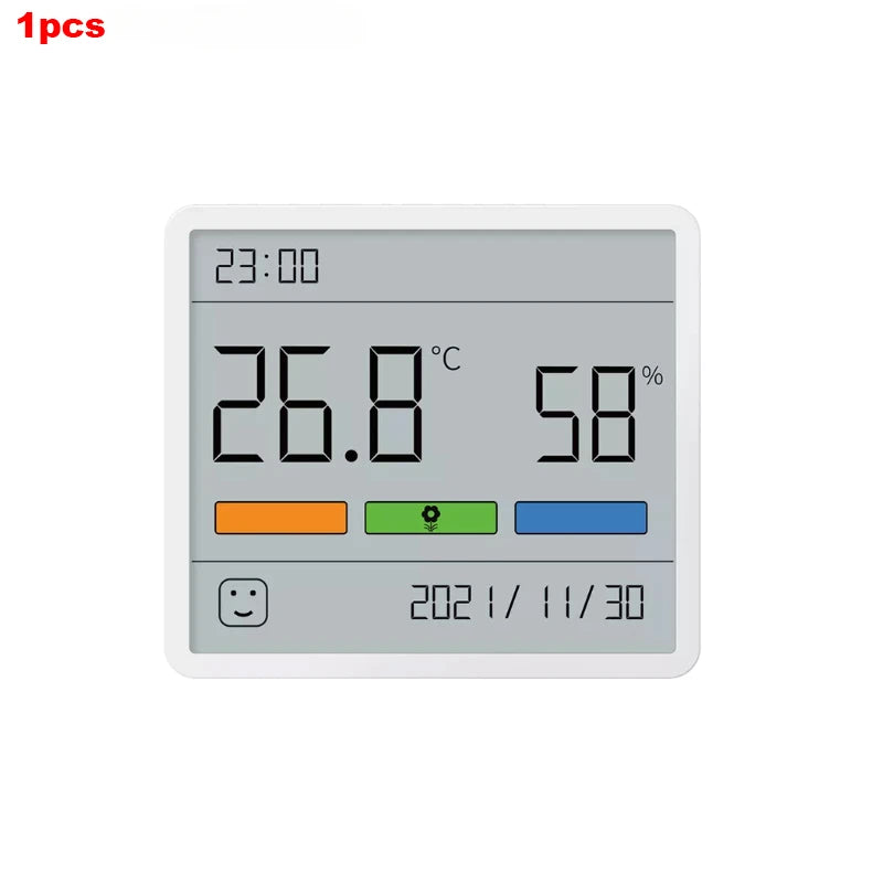 Xiaomi DUKA Atuman LCD Electronic Digital Temperature Humidity Meter Clock Indoor Outdoor Thermometer Hygrometer Weather Sensor