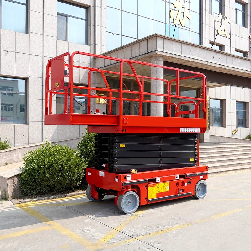 4m 6m 8m 15m Working Height Scissor Lift Plataforma Elevadora Light Weight Aerial Work Platform Scaffolding Manufacturer