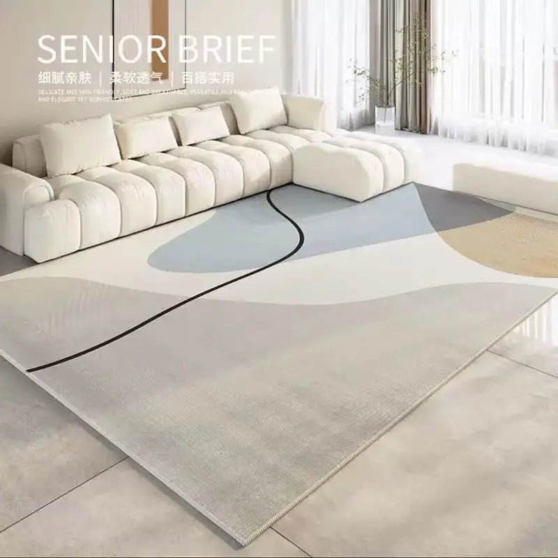 VIKAMA Light Luxury Home Living Room Carpet Bedroom Anti-Slip And Dirt-Resistant Sofa Coffee Table Blanket And Home Decoration