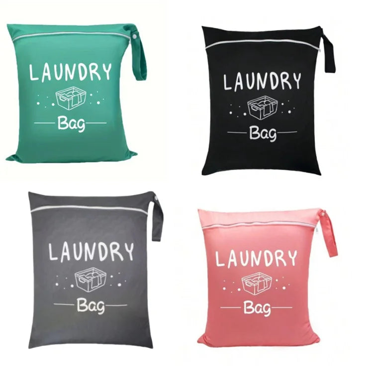 Large Travel Laundry Bag Waterproof Wet Dry Bags for Gym Clothes Swimming Yoga Machine Washable Dirty Clothes Organizer