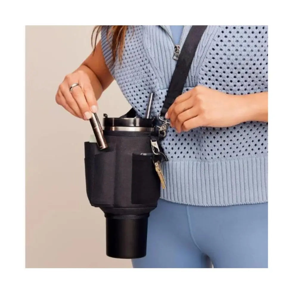 Water Bottle Carrier Water Bottle Holder Travel Essential Water Bottle Bag Carrier Cup Accessory for Stanley  40oz Tumbler