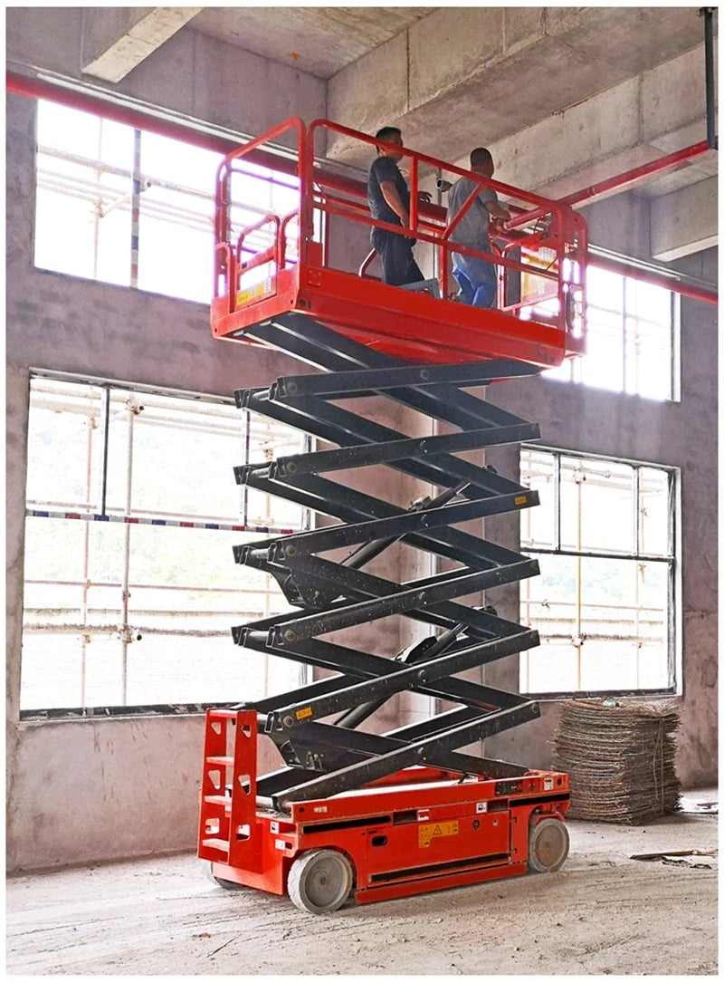 4m 6m 8m 15m Working Height Scissor Lift Plataforma Elevadora Light Weight Aerial Work Platform Scaffolding Manufacturer