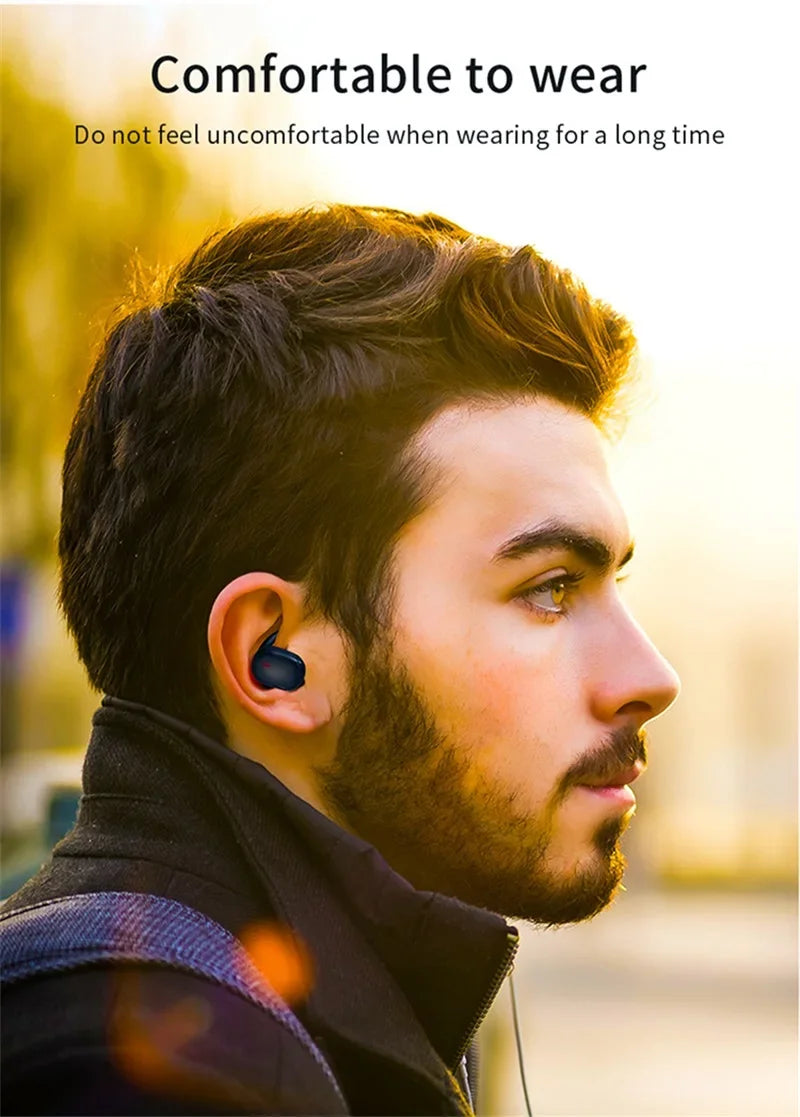 Y30 TWS Bluetooth 5.0 Wireless Stereo Earphones Earbuds In-ear Noise Reduction Waterproof Headphone For Smart Phone Android IOS