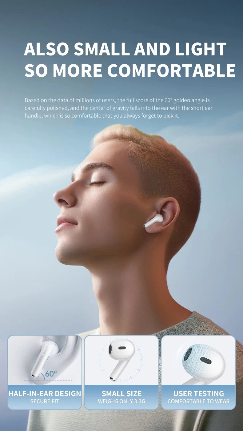 Original SONY A6 Pro Wireless Bluetooth Headset In-Ear Extra Bass Earbud HiFI Stereo Sport Earphone with Mic Earphone lanyard