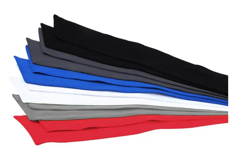 Elastic Sports Ribbon Pirate Sweatband for Tennis Unisex Men Women Teens Headband Gym Fitness Yoga Hair Bands Athletic Headwear