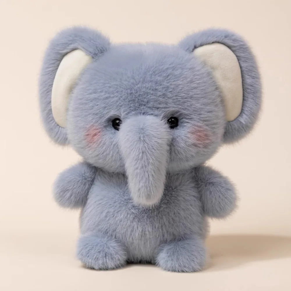 Cute 16cm Plush Companion Doll Plush Elephant Stuffed Animal Pillow Capybara Super Soft Animal Plush Toy Desk