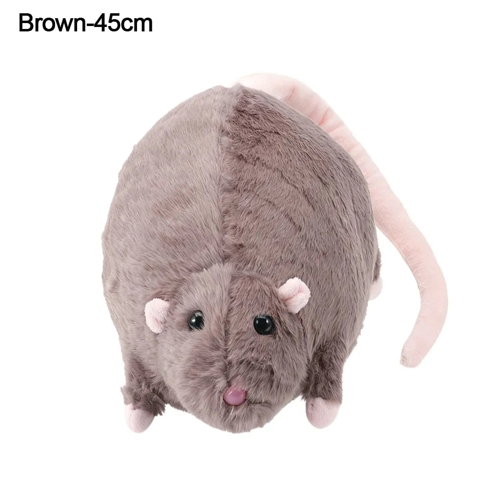 Creative 30/45/90cm Mouse Oversized Flower Branch Rat Cartoon Soft Animal Figure Gift Birthday Stuffed & Plush Animals