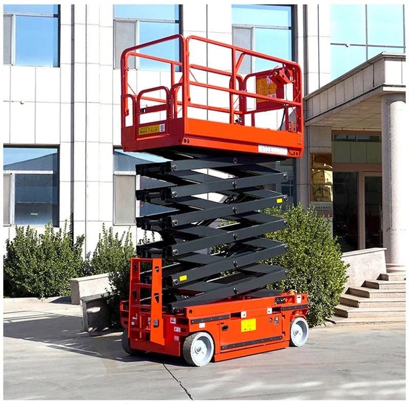 4m 6m 8m 15m Working Height Scissor Lift Plataforma Elevadora Light Weight Aerial Work Platform Scaffolding Manufacturer