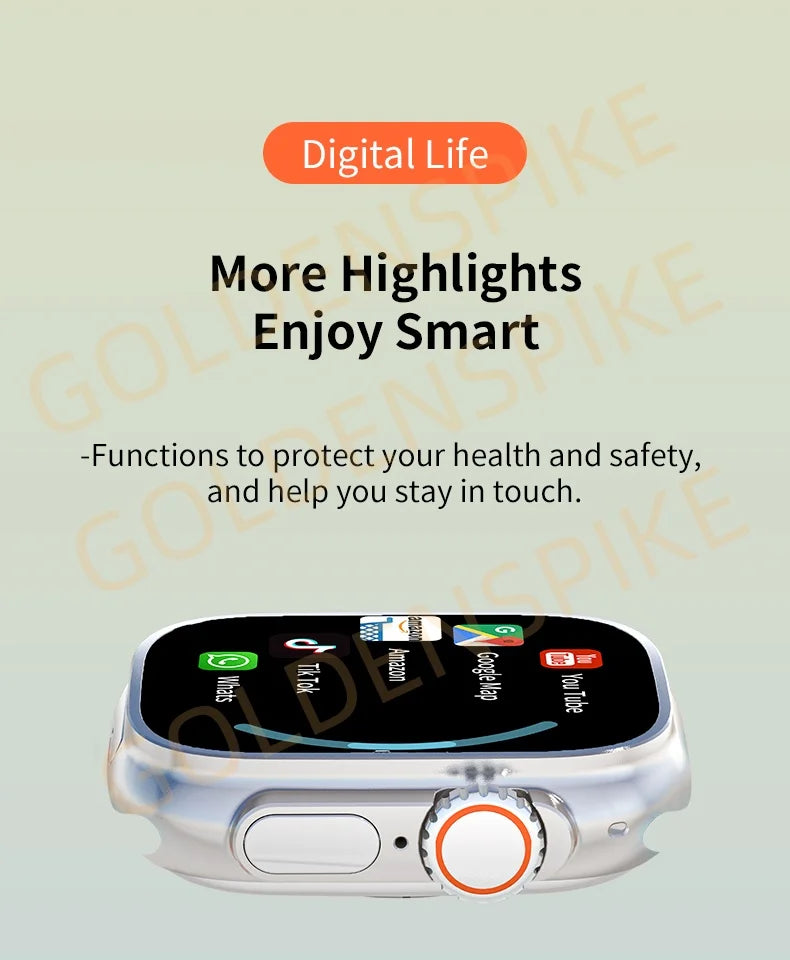 S10 Ultra Max Smartwatch 4G Android 10.0 2.2inch Amoled Rotary Camera Video Call GPS WIFI App Download S10 Ultra Smart Watch Men