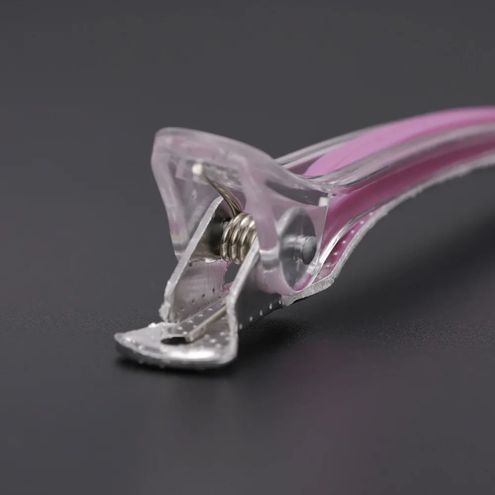 12pcs Pro Seamless Alligator Clip Hair Clip Barbershop Haircutting Sectioning Hairpin Salon Household Styling Tools Accessories