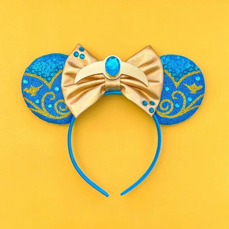 Disney Mickey Mouse Hairbands Frozen Ear Headband for Adults Anna Elsa Snowman Olaf Headwear Women Kids Girls Hair Accessories