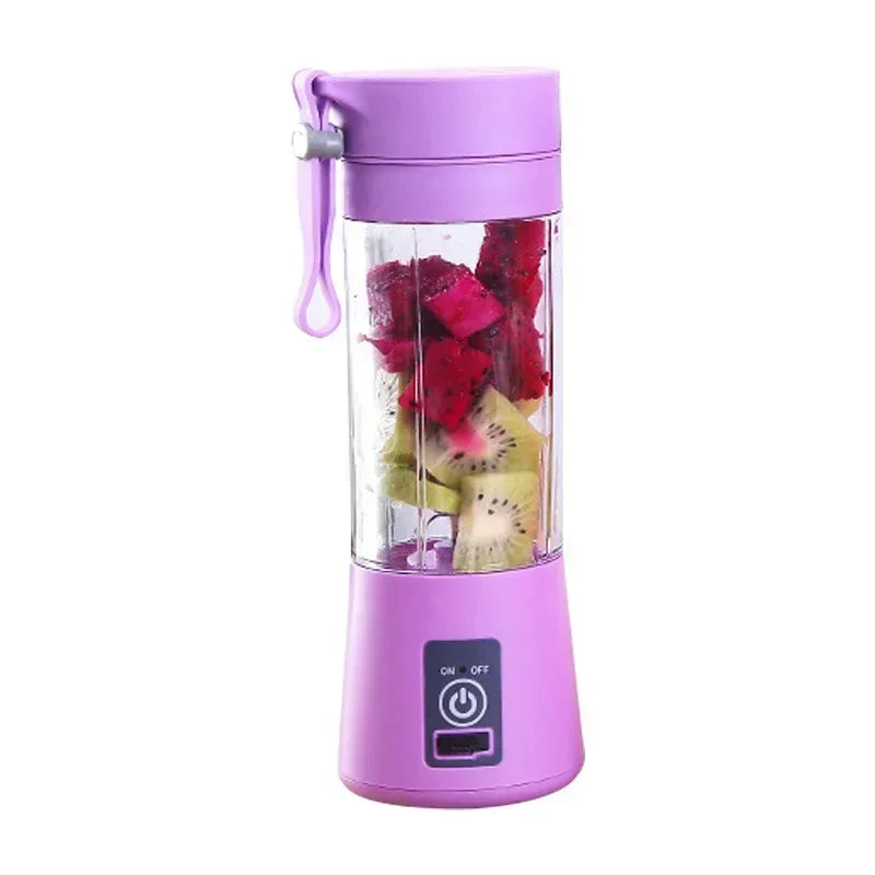Used for making milkshakes and smoothies, travel fruit juicing cup, handheld fruit blender, portable electric blender.