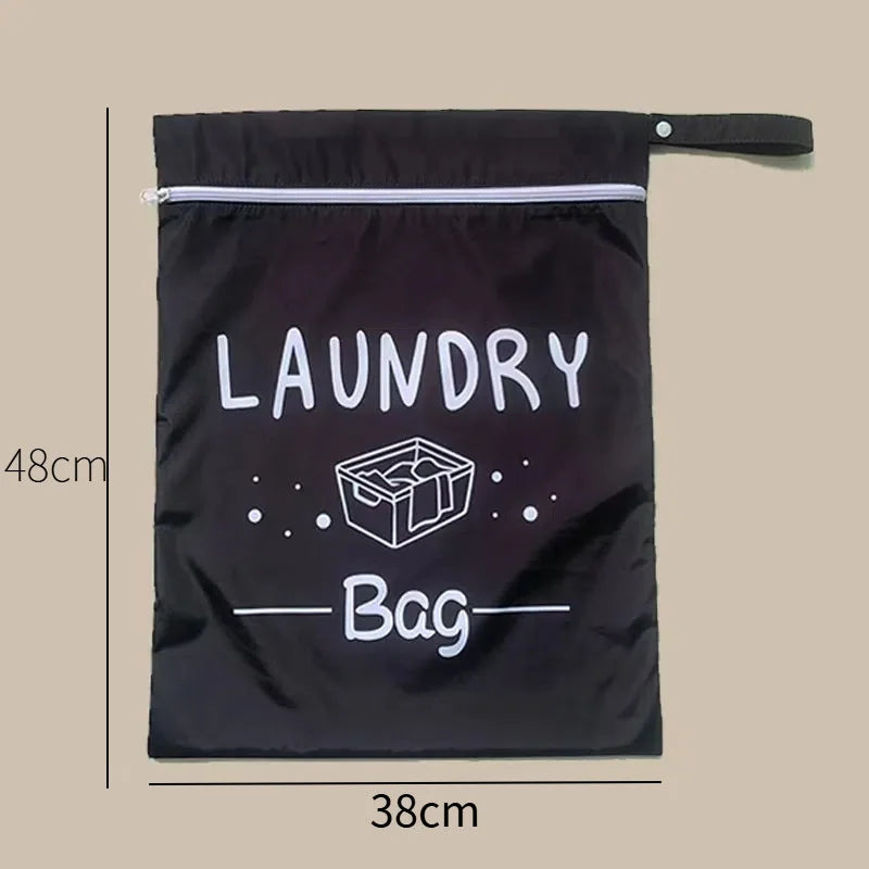 Large Travel Laundry Bag Waterproof Wet Dry Bags for Gym Clothes Swimming Yoga Machine Washable Dirty Clothes Organizer