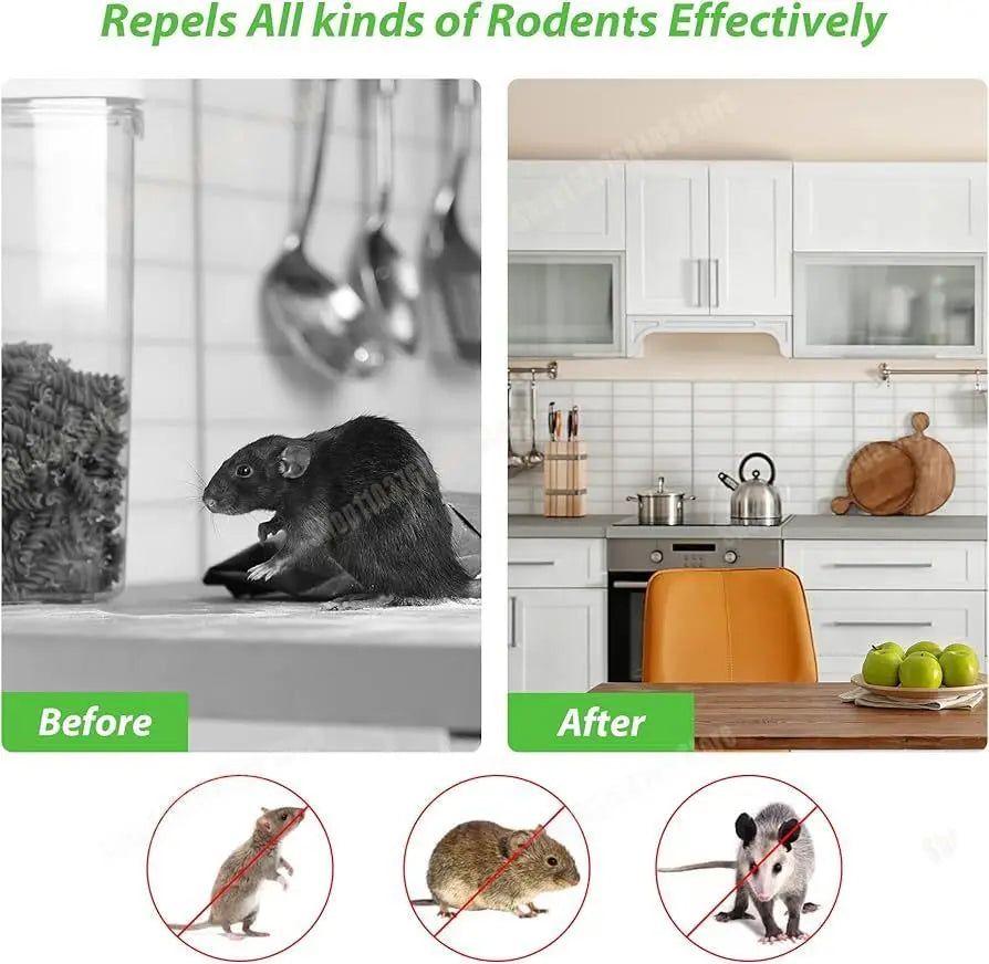 Effective Rat Mouse Repellent Balls Rats mouse trap Bait Mothballs Rat Controller Pill for Indoor Outdoor Rodent Control Protect