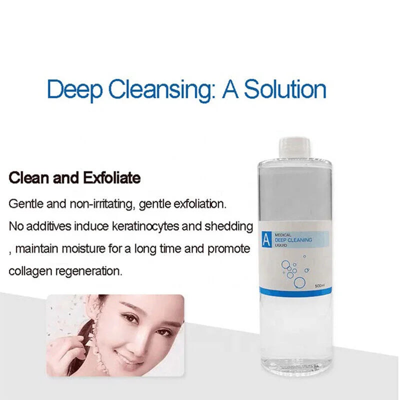 Aqua Peeling Solution Facial Serum for Dermabrasion Beauty Care Machine for Deep Clean Exfoliate Moisturize Repair and Soothe