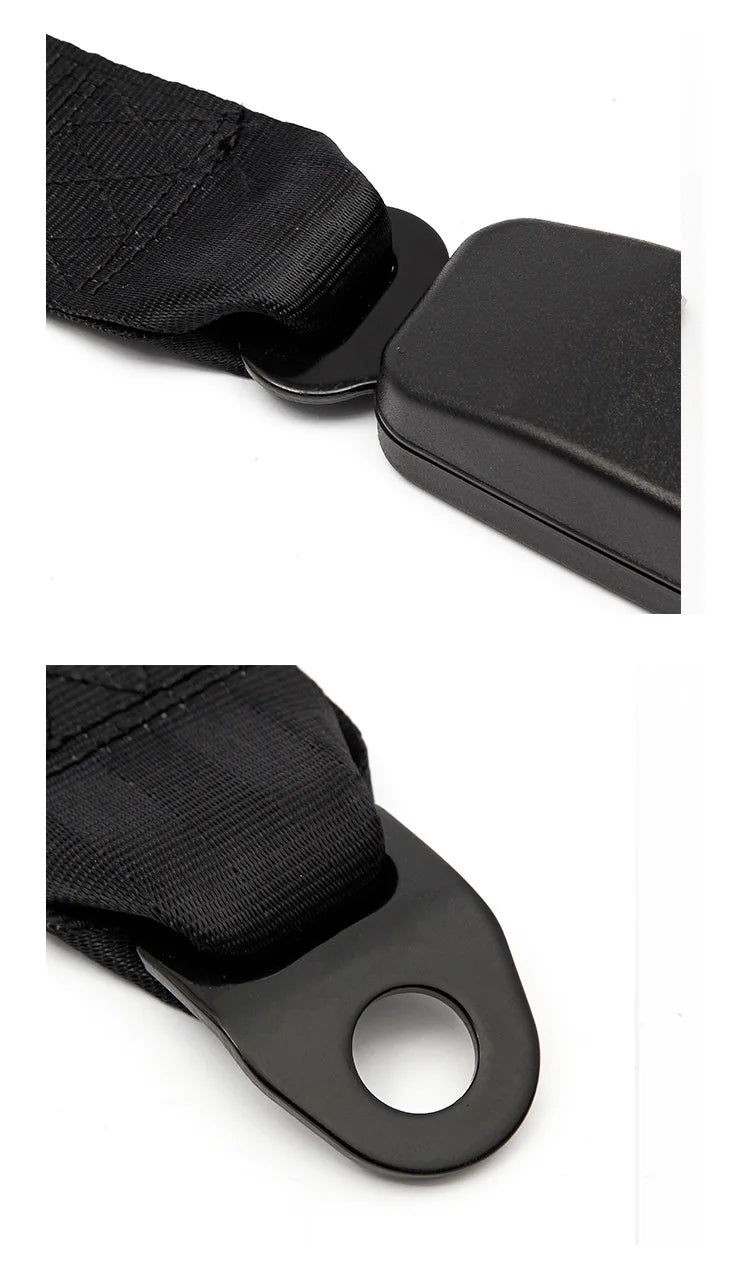 Universal Car Seat Belts Safety Belt Webbing Extender Auto Extension Buckle Seat Belts Extender Car Seat Belt Accessories