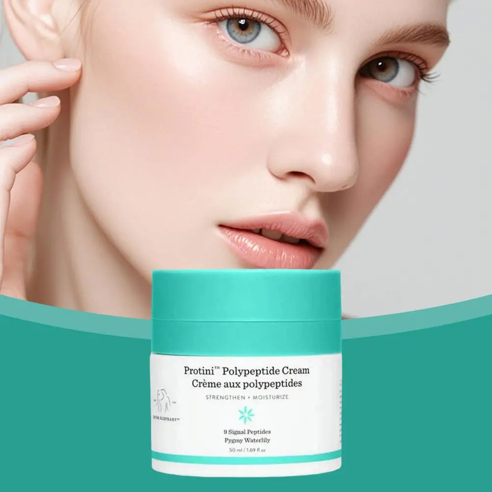 Lala Retro Whipped Cream Polypeptide Protein Strengthen Moisturize Anti-aging Primer Hydrating Face Cream Skin Care