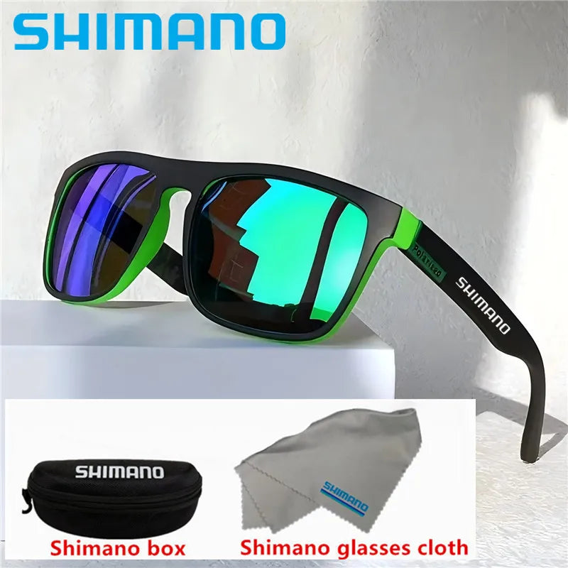 Classic Square Polarized Unisex Outdoor Sports Sunglasses for Fishing Hunting Cycling Driving Mountaineering UV400Anti-glare