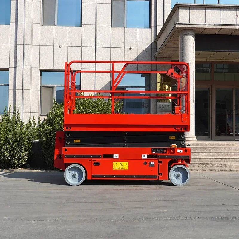 4m 6m 8m 15m Working Height Scissor Lift Plataforma Elevadora Light Weight Aerial Work Platform Scaffolding Manufacturer
