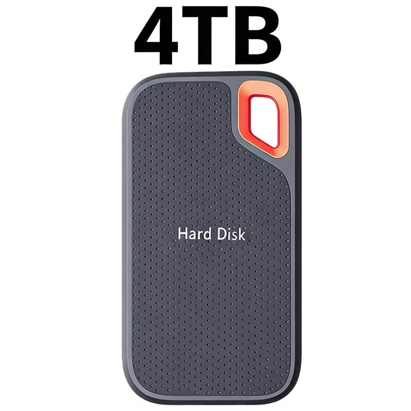 High-speed Portable SSD 1TB External Hard Drive 2TB Mobile Solid State Drive 4TB 16TB Mass External Hard Disk for Laptop/MAC/PC