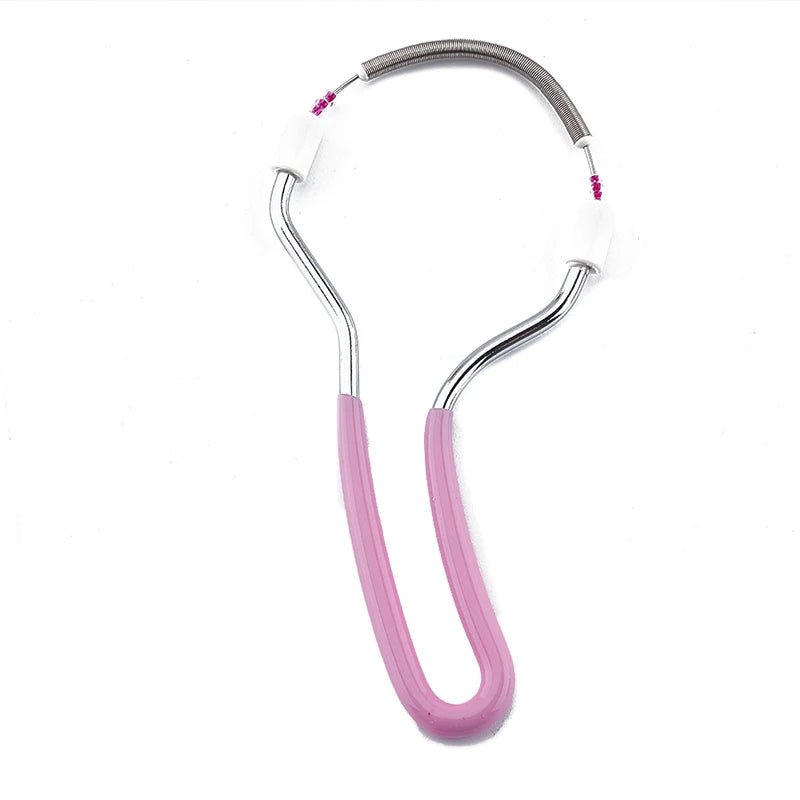 Women Hair Removal Epilator Mini Facial Hair Remover Spring Threading Face Defeatherer for Cheeks Eyebrow DIY Makeup Beauty Tool