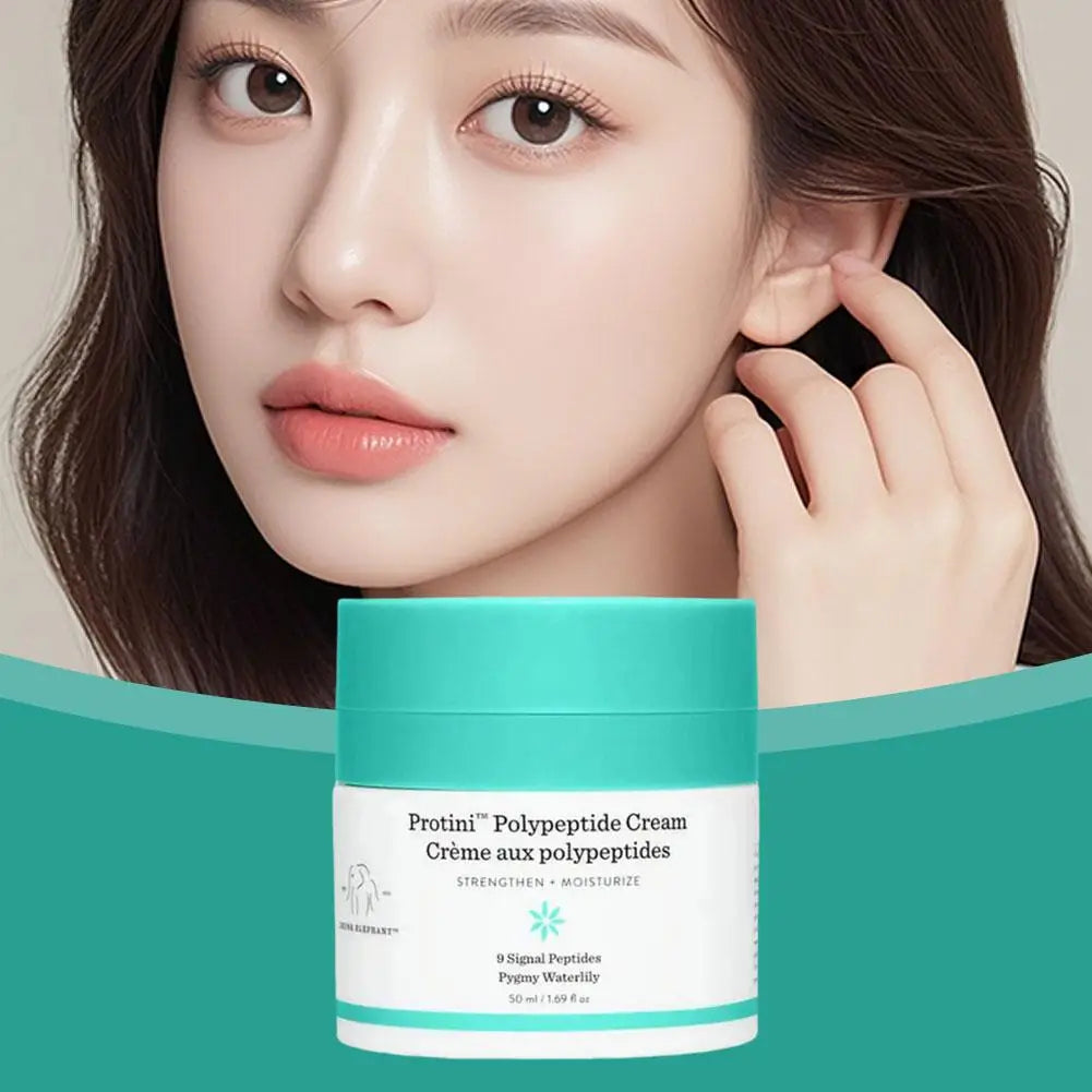 Lala Retro Whipped Cream Polypeptide Protein Strengthen Moisturize Anti-aging Primer Hydrating Face Cream Skin Care