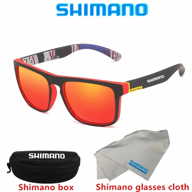 Classic Square Polarized Unisex Outdoor Sports Sunglasses for Fishing Hunting Cycling Driving Mountaineering UV400Anti-glare